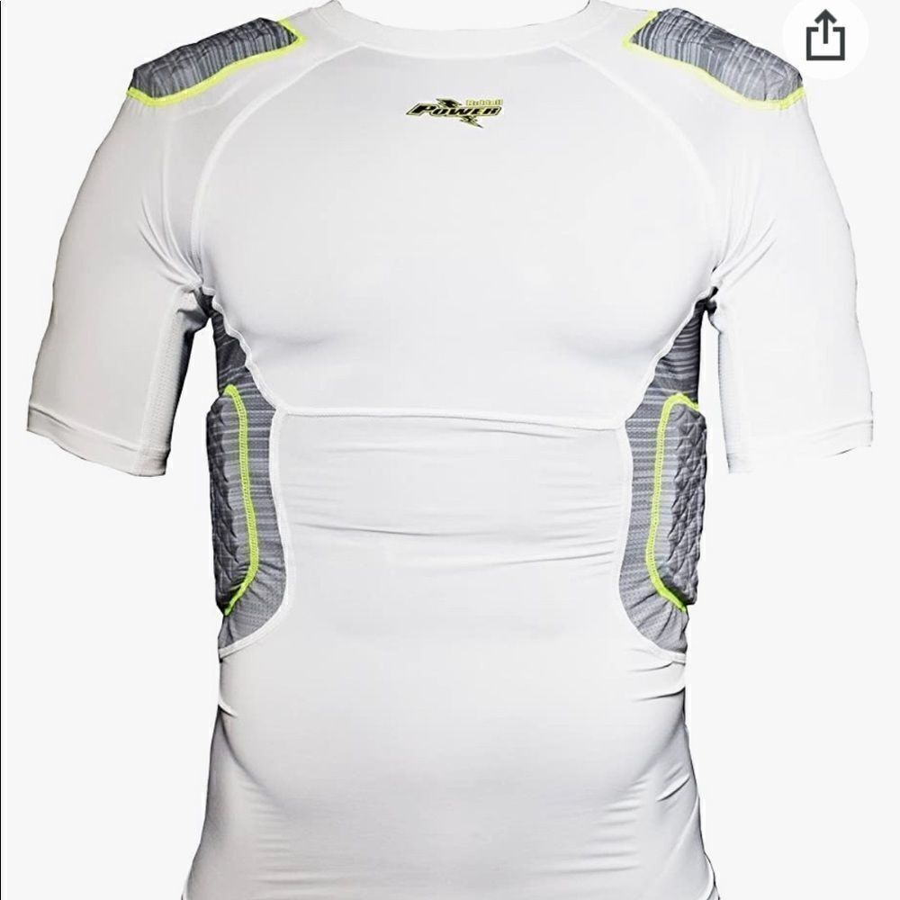 Riddell Power Adult Five Piece Integrated Shirt Sz Large Football 🏈 NWT